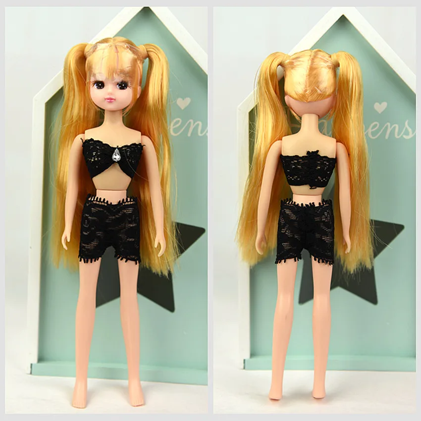 Одежда Blyth Dolls, нижнее белье, костюм, кружевной бюстгальтер и трусики, подходит для Blyth кукла 1/6, обычный, суставный, Azone, Licca Body, ледяная кукла