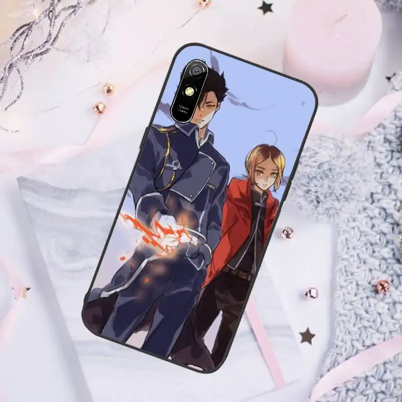 

Fullmetal Alchemist FMA Brotherhood Phone Case For Xiaomi Redmi note 7 8 9 pro 8T 9A 9S Mi Note 10 Lite pro