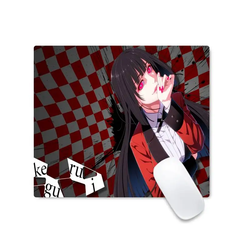 

Kakegurui Jabami Yumeko Durable Rubber Mouse Mat Pad Desk Table Protect Game Office Work Mouse Mat pad Non-slip Laptop Cushion