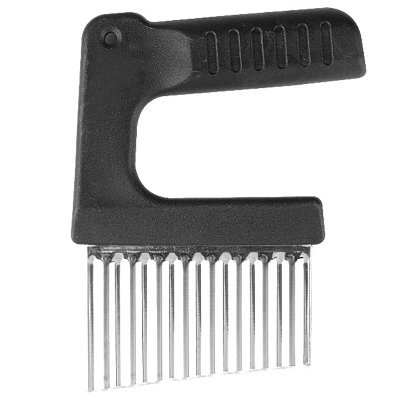 Волнистый измельчитель из нержавеющей стали картофеля фри резак слайсер