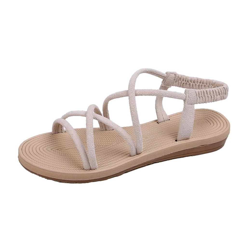 

2021 Zapatos Planos Women Sandals Sandalias De Las Mujeres Femmes Sandales Mujer Summer Shoes Plate Verano Para Sandalen Frauen