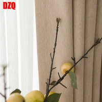 high end customized blackout curtains nordic plain curtain fabrics physical windows curtains for living room