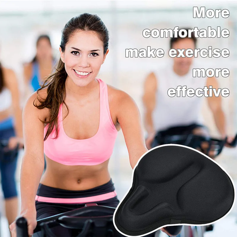 

Bicycle Cushion Cover Mountain Bike Seat Cover Soft Road Bike Thick Silicone Cushion Cover Cycling Equipment Bicycle Accessories