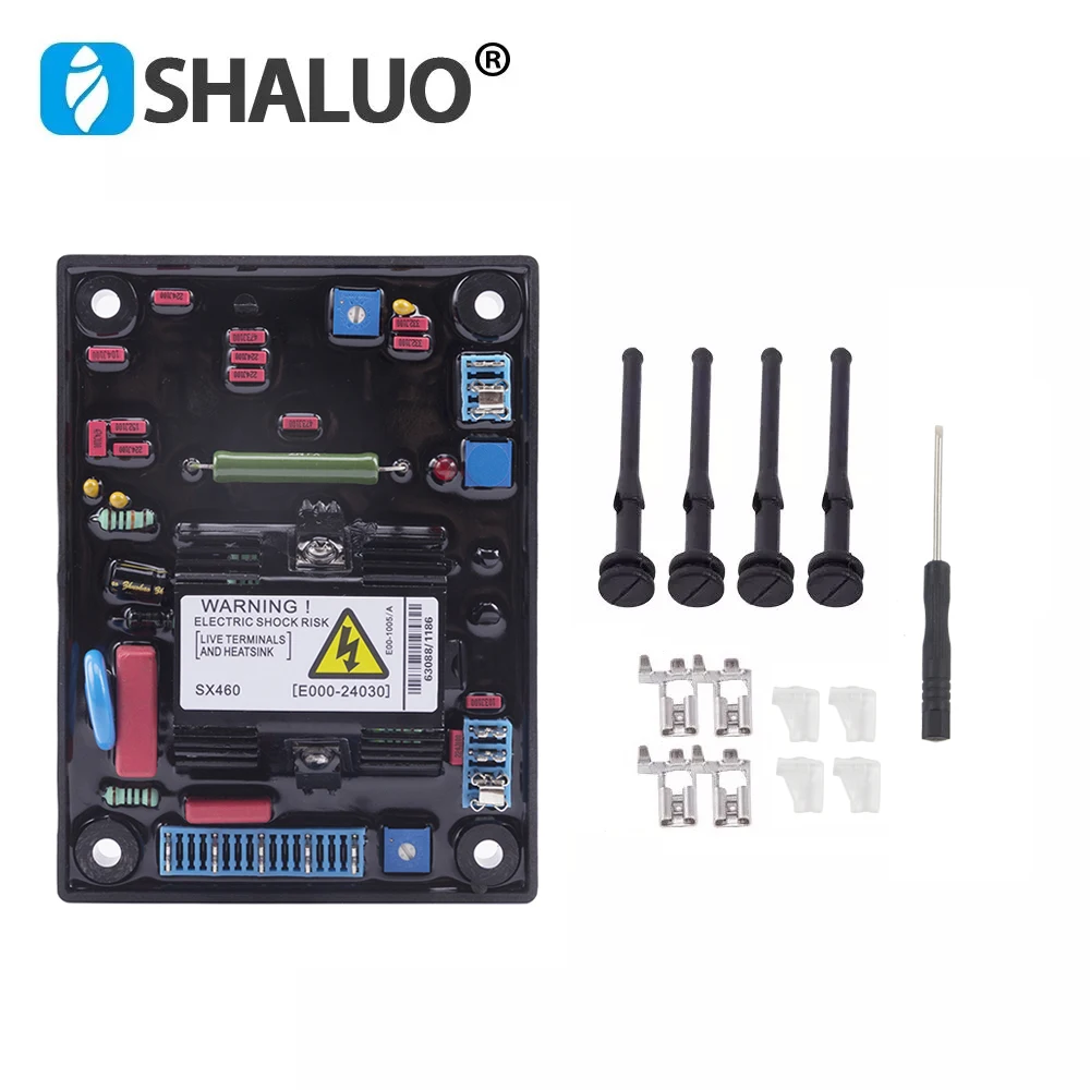 free gift SX460 AVR Generator Automatic Voltage Regulator diesel alternator stabilizer Part Power factory price | Строительство и