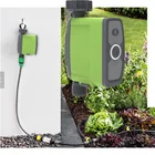 Совместимый с BT таймер полива, контроллер системы полива сада, водонепроницаемый таймер полива, датчик влажности почвы