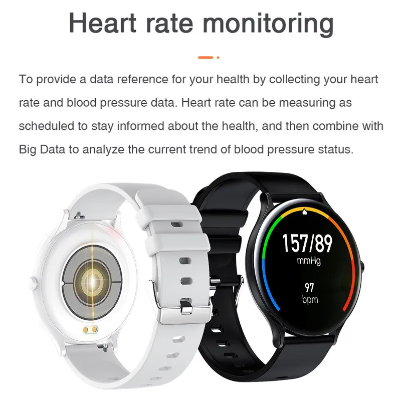lige smart watch men waterproof fitness tracker 9 0mm ultra thin body heart rate blood pressure smartwatch women for ios android free global shipping