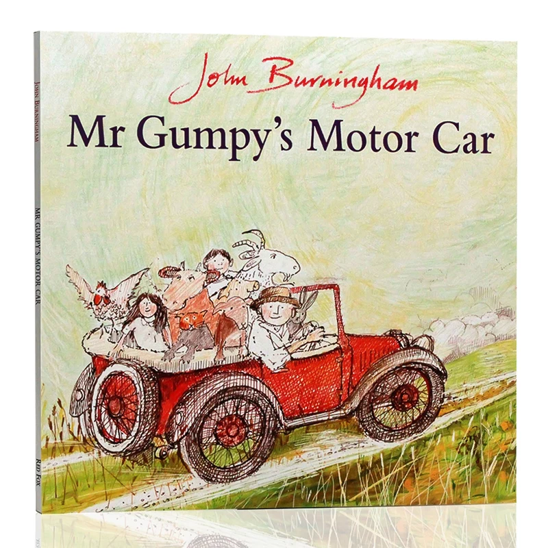 

The English Picture Book Uncle Gan Went for A Drive. Penguin Langdon Press, MR Gumpy's Motor Car Picture Story Educational Book