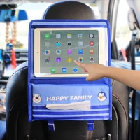 cartoon cute car back seat hanging storage bag oxford ipads phone pocket holder organizers tissue box organziser accessories