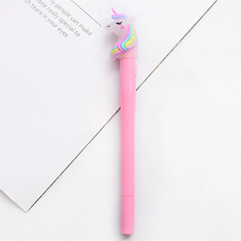 Unicron светильник гелевая ручка фантазийные Цветной пони Милая Радужная лошадка