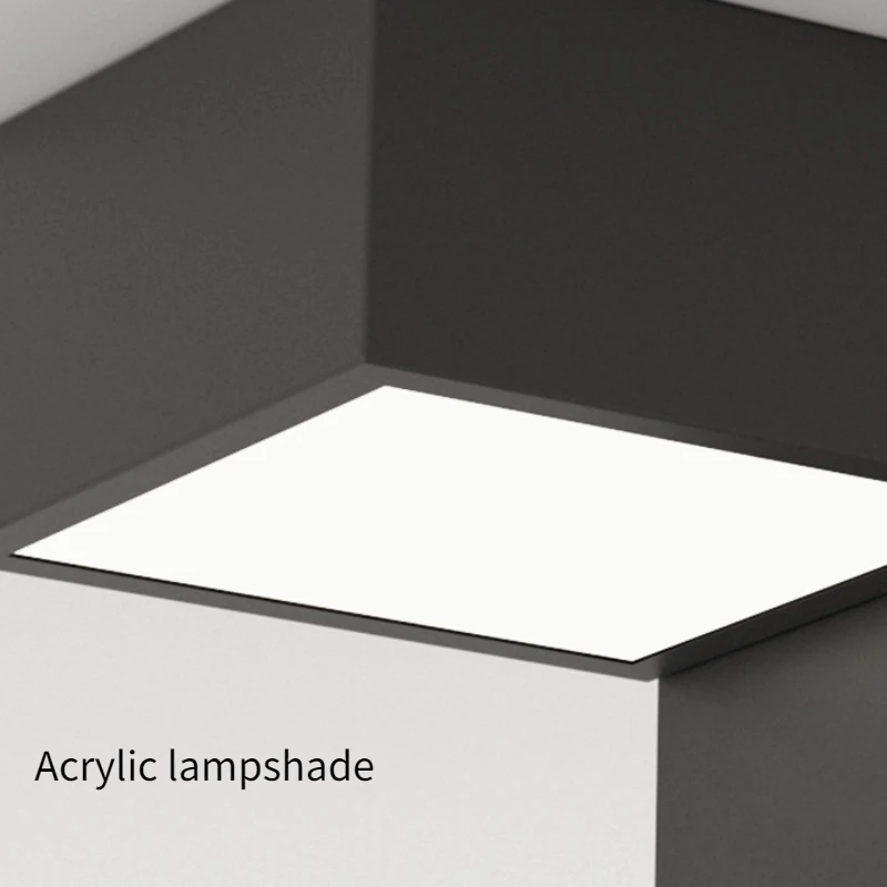 Минималистичные комбинированные металлические потолочные лампы в