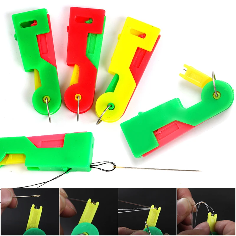 3 шт. автоматический считыватель игл для пожилых людей простой в использовании