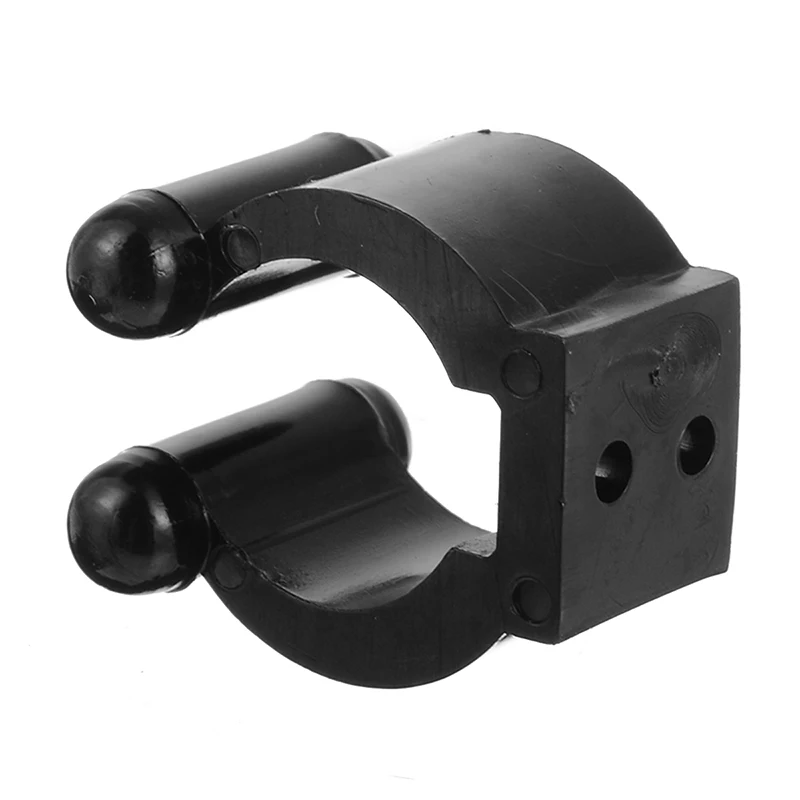 Mayitr 10 шт. черные зажимы для хранения удочек держатели прочные обработанные