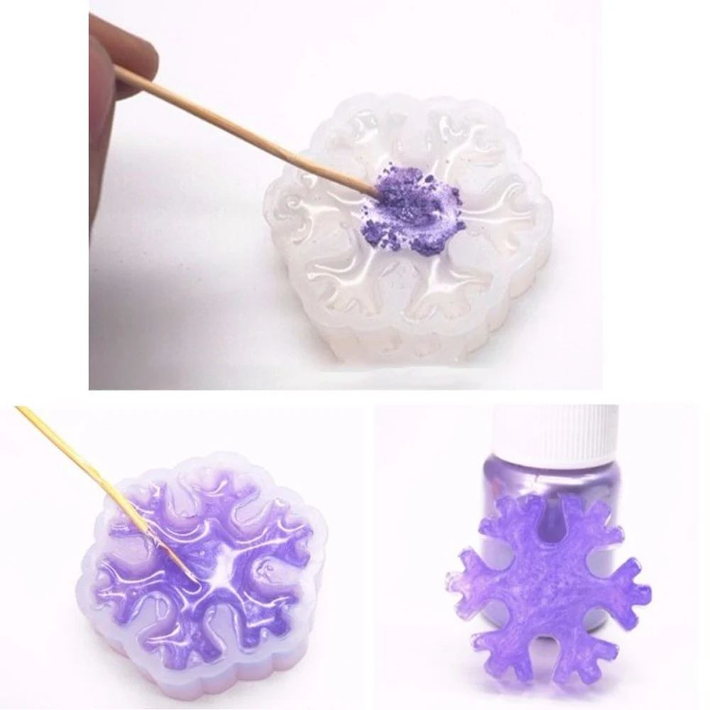 Жемчужно бледный порошок 50 г для рукоделия искусства автомобильное мыло тени век