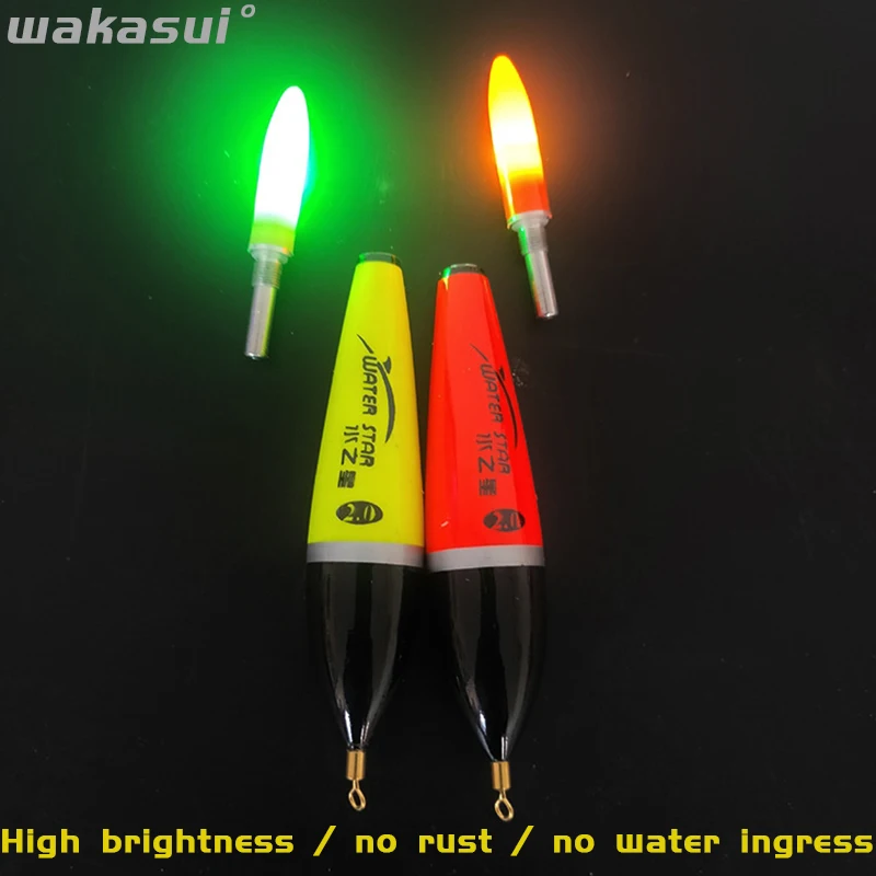 New 2Pcs/Lot Carp Fishing Floats Accessories Float Luminous Electric For Fishing In Summer Sea Striped-Bass Outdoor Tools