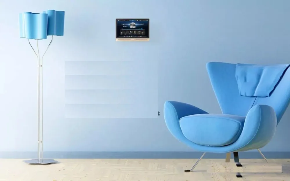 7 дюймов сенсорный экран Управление панель мастер сцены работать с FIBARO домашний центр