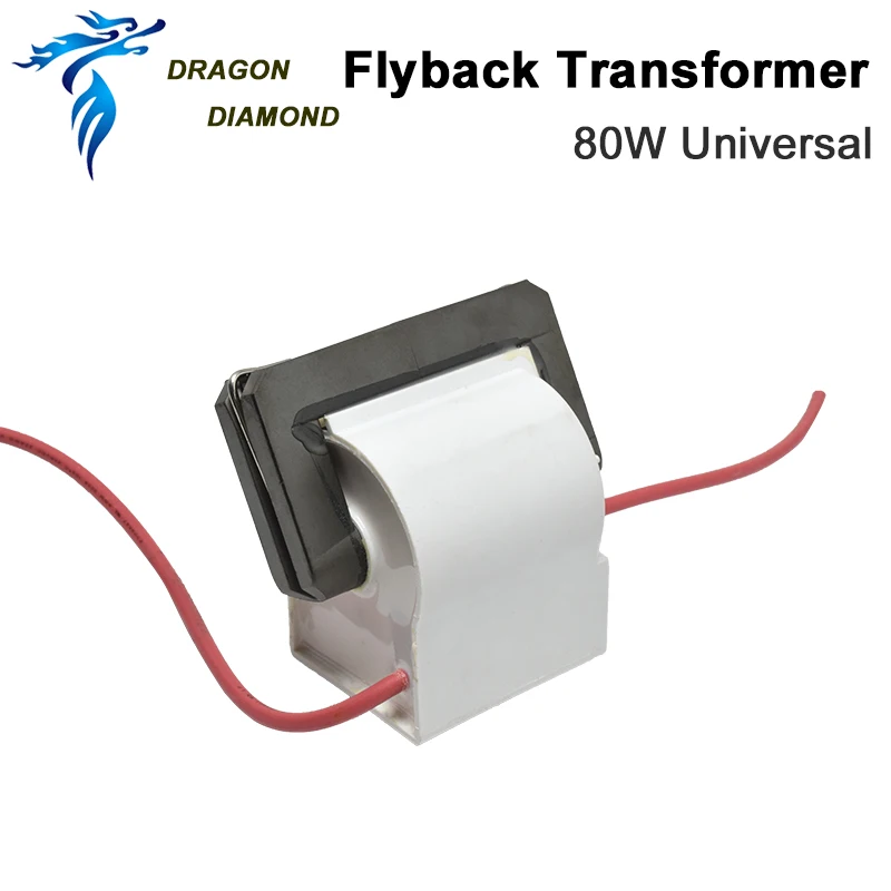 DRAGON DIAMOND 80 Вт высокого напряжения Flyback трансформатор для RECI DY13 Co2 лазерный источник питания