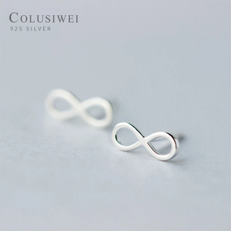Colusiwei Горячая продажа 925 стерлингового серебра Бесконечная любовь бесконечные