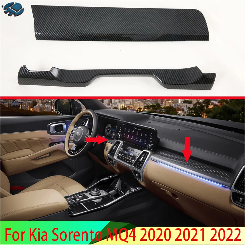 Автомобильные аксессуары для Kia Sorento MQ4 2020 2021 2022 центральная консоль из