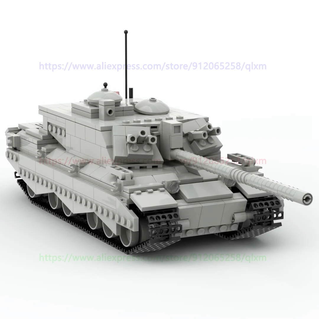 

Основной боевой танк Challenger II, военные строительные блоки, Сборная модель, обучающие игрушки для детей, 828 шт.