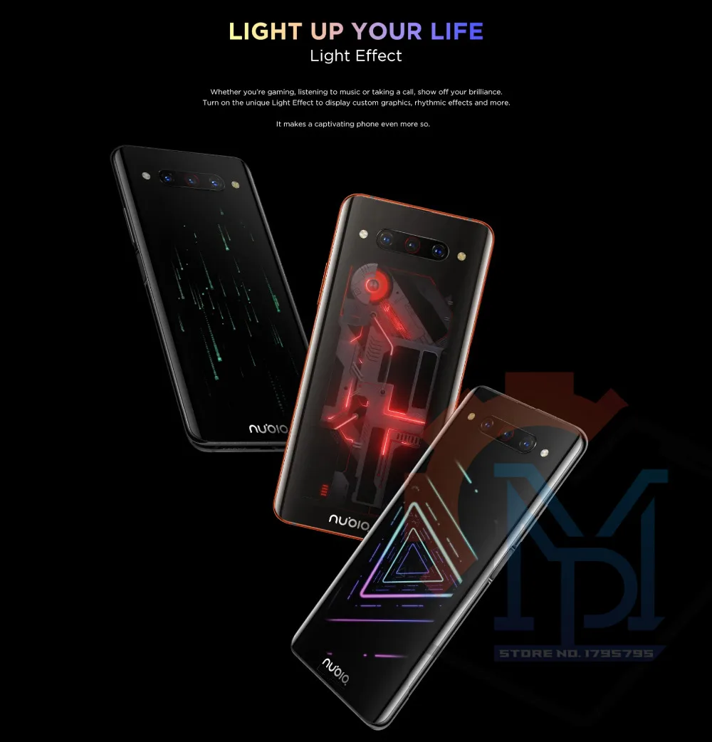 Мобильный телефон Nubia Z20, 6,42+ 5,1 дюймов, двойной гибкий AMOLED экран, 6 ГБ+ 128 Гб, Snapdragon 855 Plus камера, смартфон МП