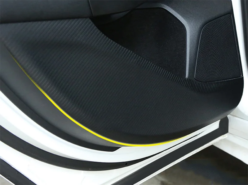 Автомобильная дверь противоударный коврик Стикер Украшение автомобильный