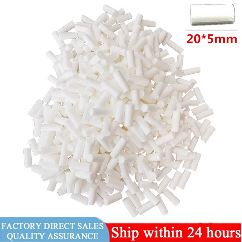 100 шт. 20*5 мм тонкие фильтры хлопок мундштук рот фильтр наконечники для ручной