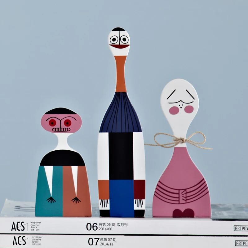 Абстрактная кукла домашний декор креативный аксессуары для гостиной спальни 4