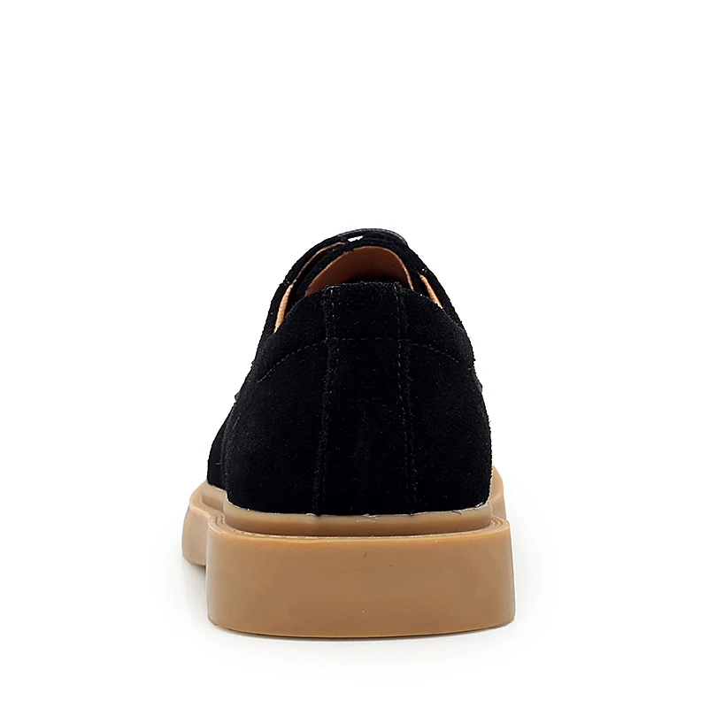 2019 мужские туфли на плоской подошве повседневные оксфорды из натуральной кожи в