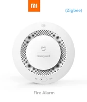 xiaomi mijia honeywell fire alarm detector zigbee remote control audible and visual alarm notication work with mi home app