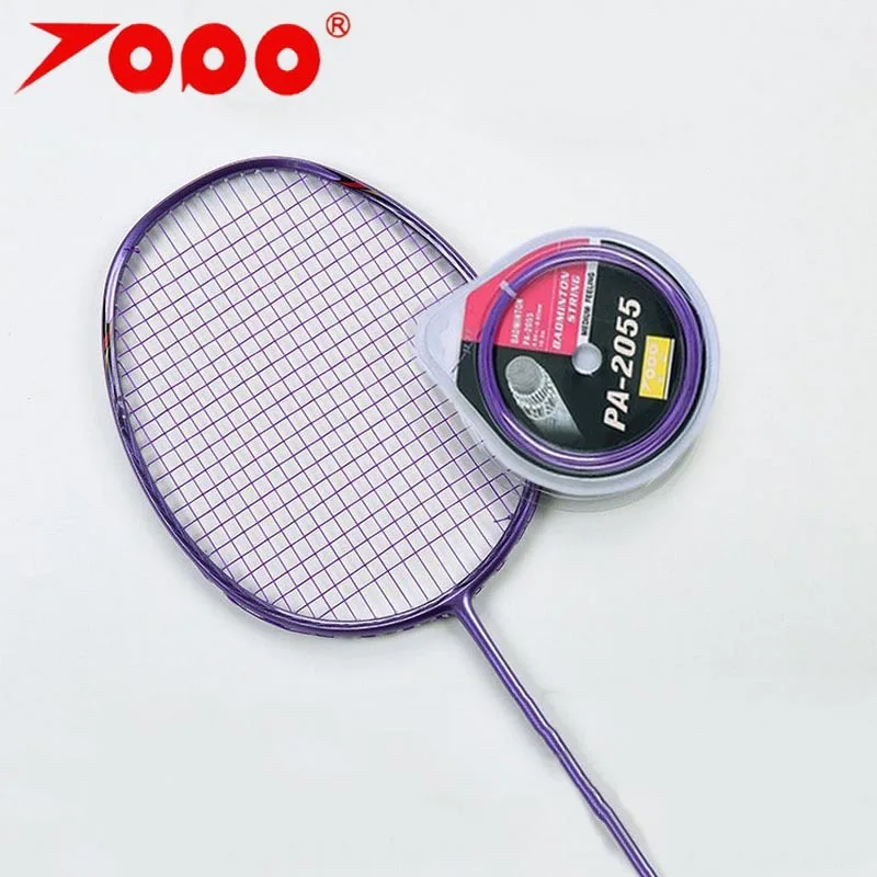 

1pc TOPO Durable Badminton String 24LBS Elastic Racket string 0.70 mm Diameter PA-2055 Badminton racket string