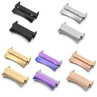 Высококачественная головка для часов Samsung Galaxy Watch4, классическая металлическая головка, прочный соединитель из нержавеющей стали с необработанными ушками