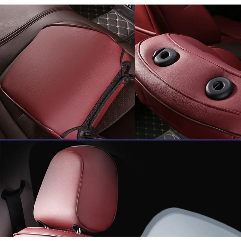 Кожаные чехлы для сидений автомобиля на заказ для NISSAN X-Trail Qashqai SYLPHY Geniss LIVINA March Tiida Teana чехлы для сидений автомобилей