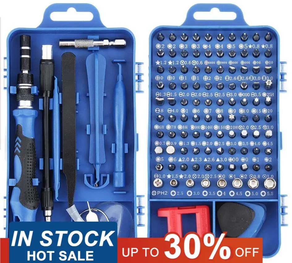 115 в 1 отвертка набор магнитных отверток ремонт телефона инструментов для ПК