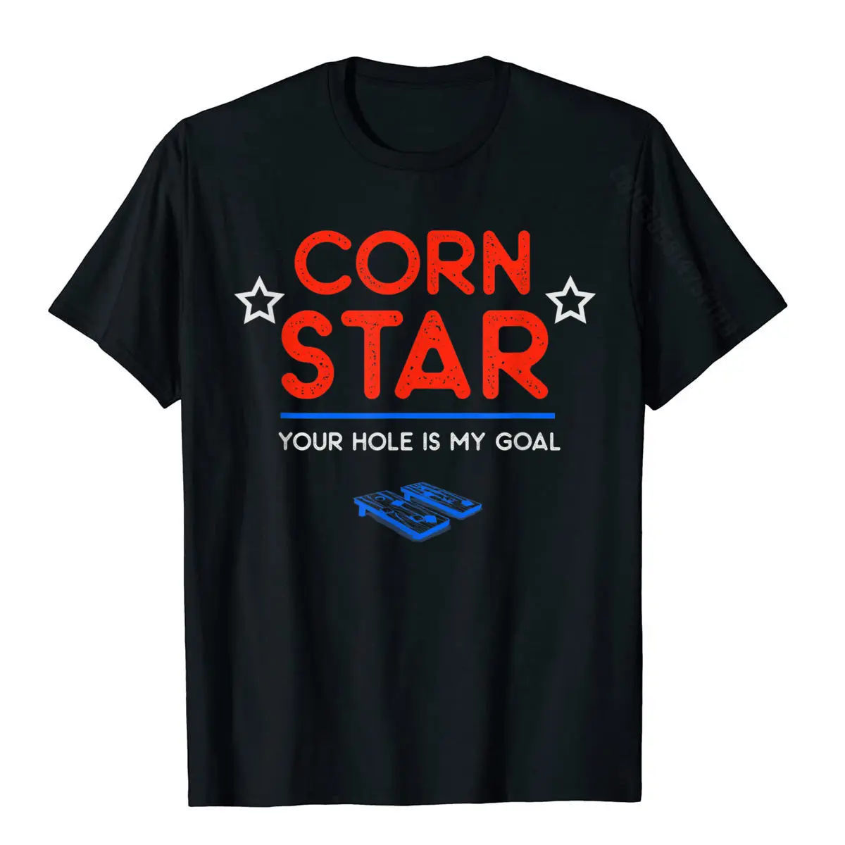 Cornhole Shirts Men Women Team 4th Of July Corn Star T-Shirt T Shirt Design Fashion Cotton Tops T Shirt Funny For Men