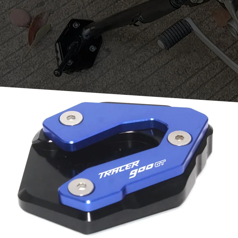 

Для Yamaha TRACER 900 MT09 2014 2015 2016 2017 2018 2019 2020 2021 мотор с откидной ножкой, боковая подставка, удлинитель, опорная пластина