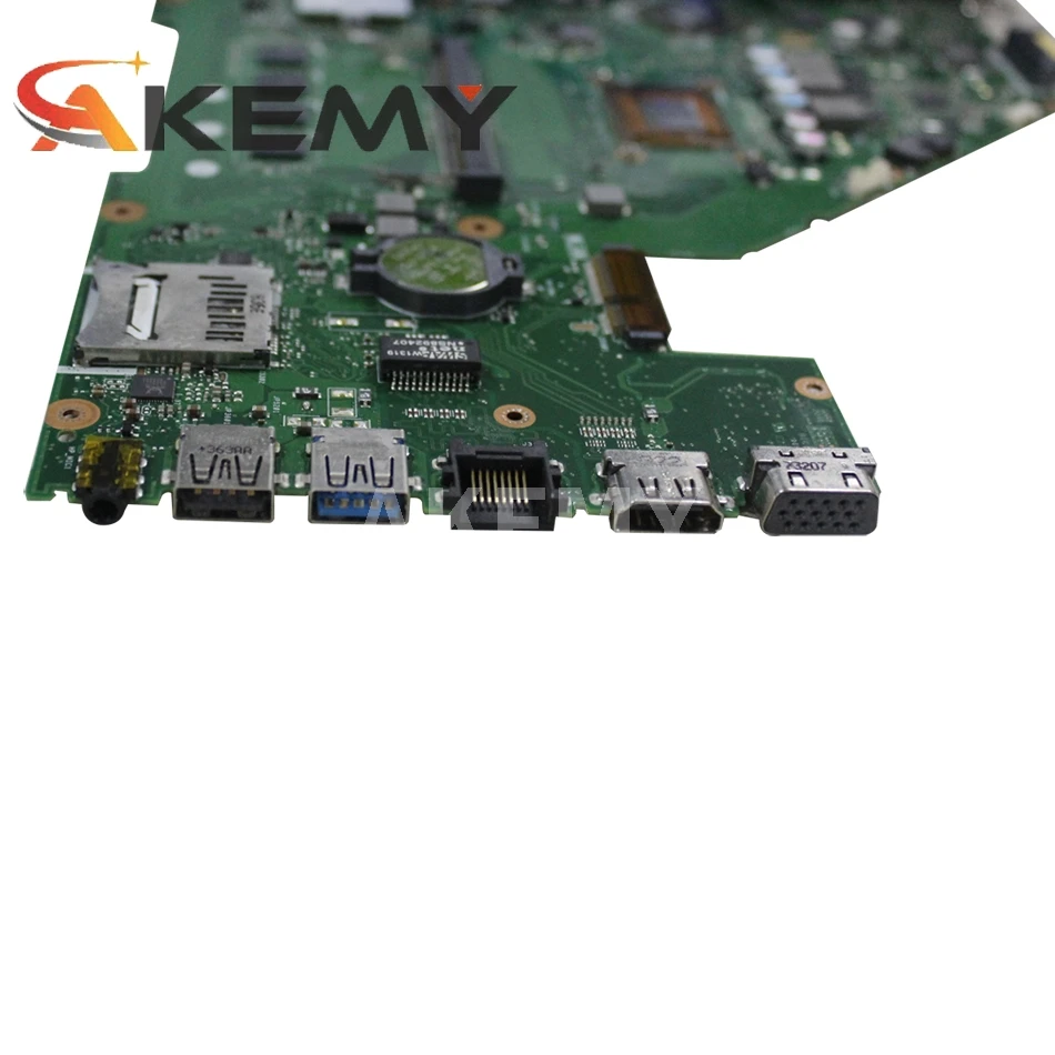 akemy 90nb00r0 r00011 x550vb laptop motherboard for asus x550cc a550c x550cl r510c x552c mainboard 4g ram i5 3517u gt720m free global shipping