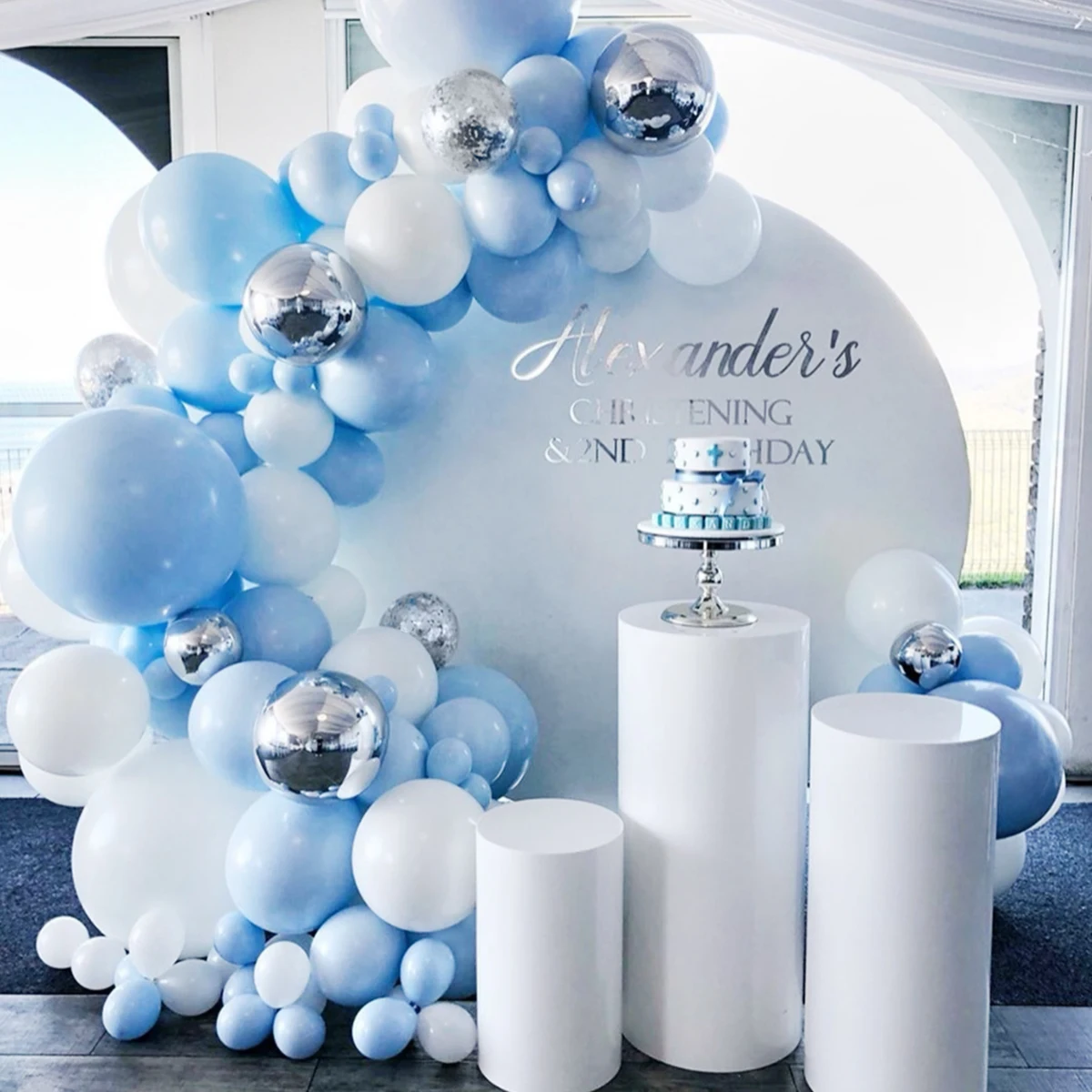 

141pcs Macaron Balloon Garland Birthday Party Decor Kids Baby Shower Ballon Arch Wedding Party Globos Wood Wall Sticker