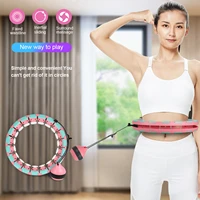 smart sports hoop yoga hoop home fitness lazy fat burning smart fitness hoop gym home training to lose weight
