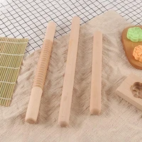 hot sales new arrival wooden non stick rolling pin pastry flour cake dough roller kitchen baking tool 293935cm