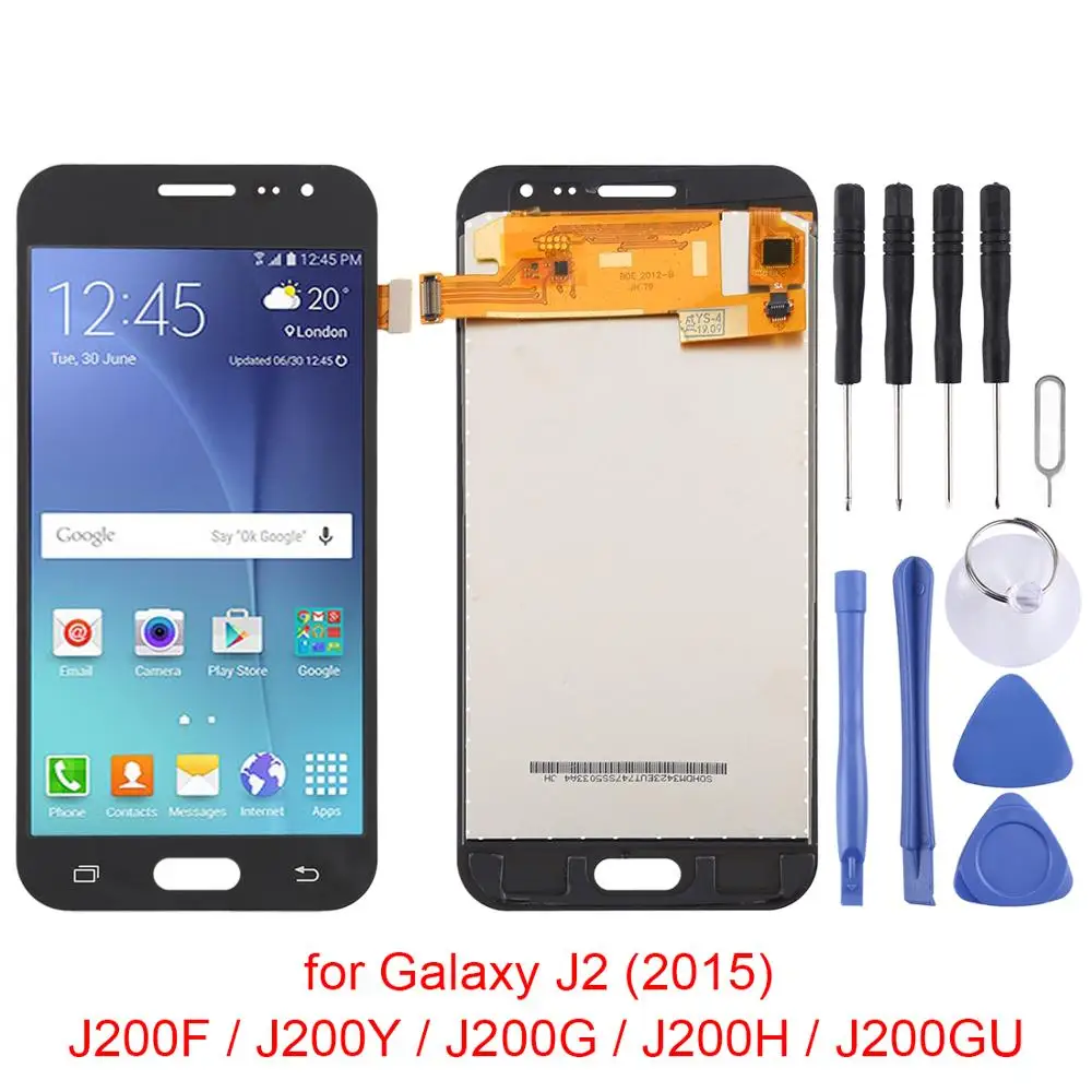 ЖК экран с дигитайзером в сборе для Samsung Galaxy J2(2015)/J200F/J200Y/J200G/J200H/J200GU модуль полной