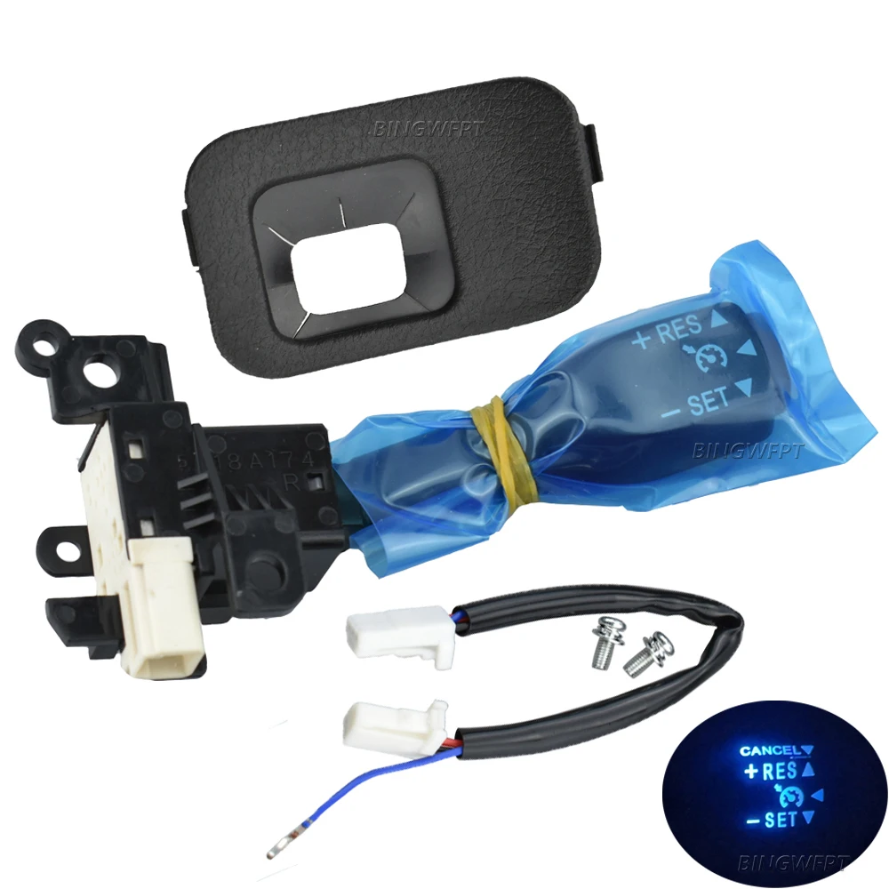

With Backlight Cruise Control Switch 45186-02150-B0/C0 45186-42030 For Toyota RAV4 2010-2013 Corolla ZRE15* 2010-2013