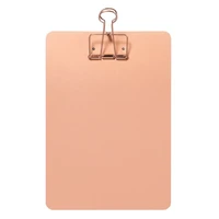 high quality metal clipboard writing pad file folders document holder school stationery gifts