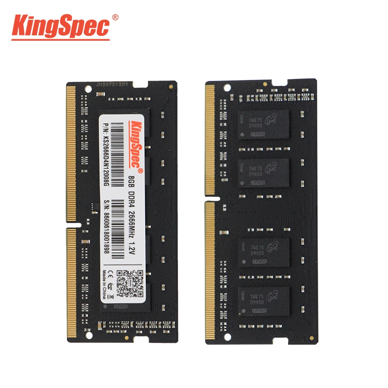 Топ KingSpec оперативная Память ОЗУ ddr4 4 ГБ 8 16 2400 МГц 2666 для ноутбука DDR4 1 2 В память ecc reg