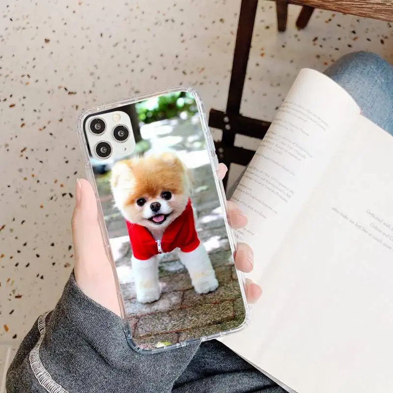 

Hiromi dog cute animal Phone Case Transparent for iPhone 11 12 mini pro XS MAX 8 7 6 6S Plus X 5S SE 2020 XR