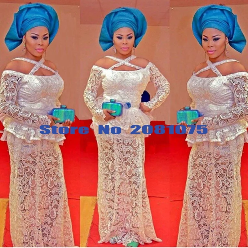 Высокое качество водорастворимый Африканский шнур кружевной ткани африканский