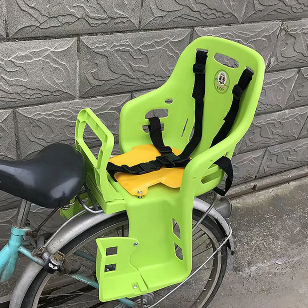 2021 Newest Comfortable Bicycle Mounted Child Carrier Bike Seat Safe And Firm Outdoor For Children Toddlers Kids images - 6