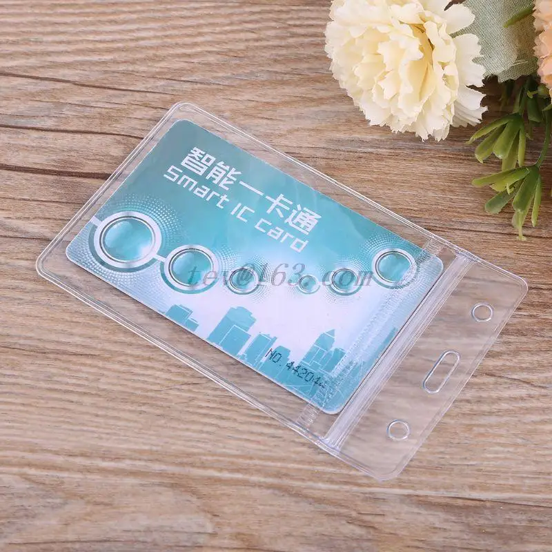 Фото 5 Pcs Unisex Popular transparent Clear PVC Plastic Badge Work Exhibition ID Name Waterproof Card Holders Багаж и сумки 5 Pcs Unisex Popular transparent Clear PVC Plastic Badge Work Exhibition ID Name Waterproof Card Holders Багаж и сумки