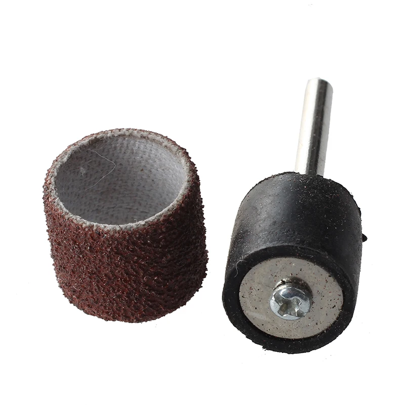 100pc 1/2&quot Sanding Bands Kit with 2 Drum Mandrel For DREMEL Rotary Tools | Инструменты