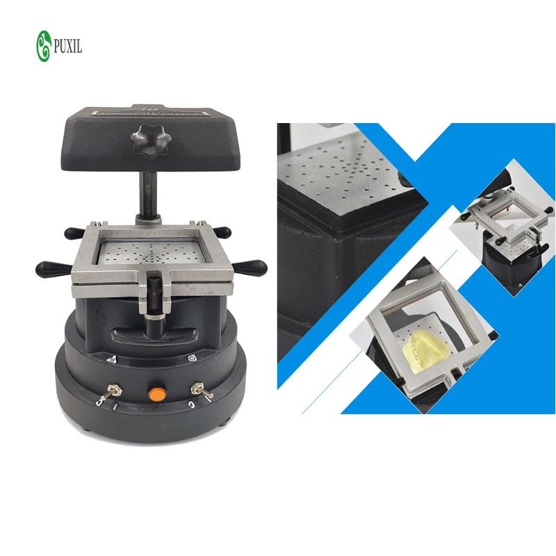 Стоматологическая вакуумная формовочная машина 1200 Вт аппарат для ламинирования