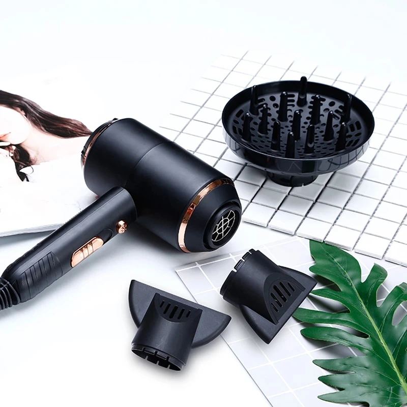 Hair Dryer Household Heating and Cooling Air Hair Dryer Home Hair Care Mini Hot /cold Air Travel Anti-Static Hairdressing 4000W enlarge
